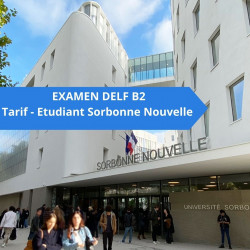 DELF B2 - Tarif étudiant...