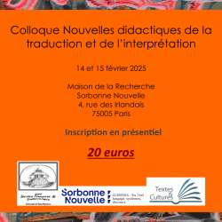 Inscription en présentiel